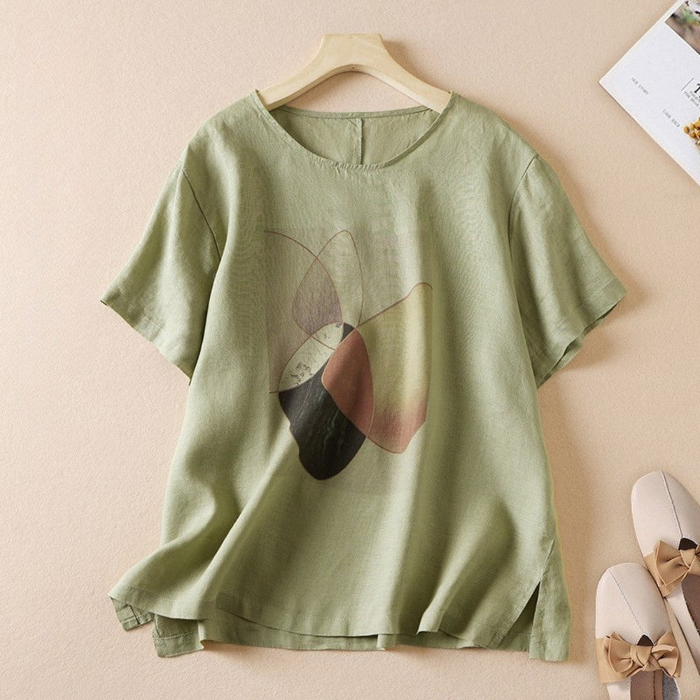 Laurienne™ |Printed T-shirt