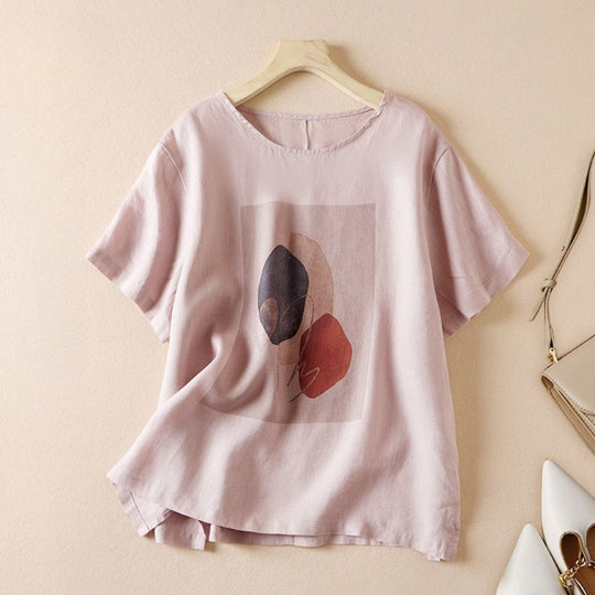 Laurienne™ |Printed T-shirt