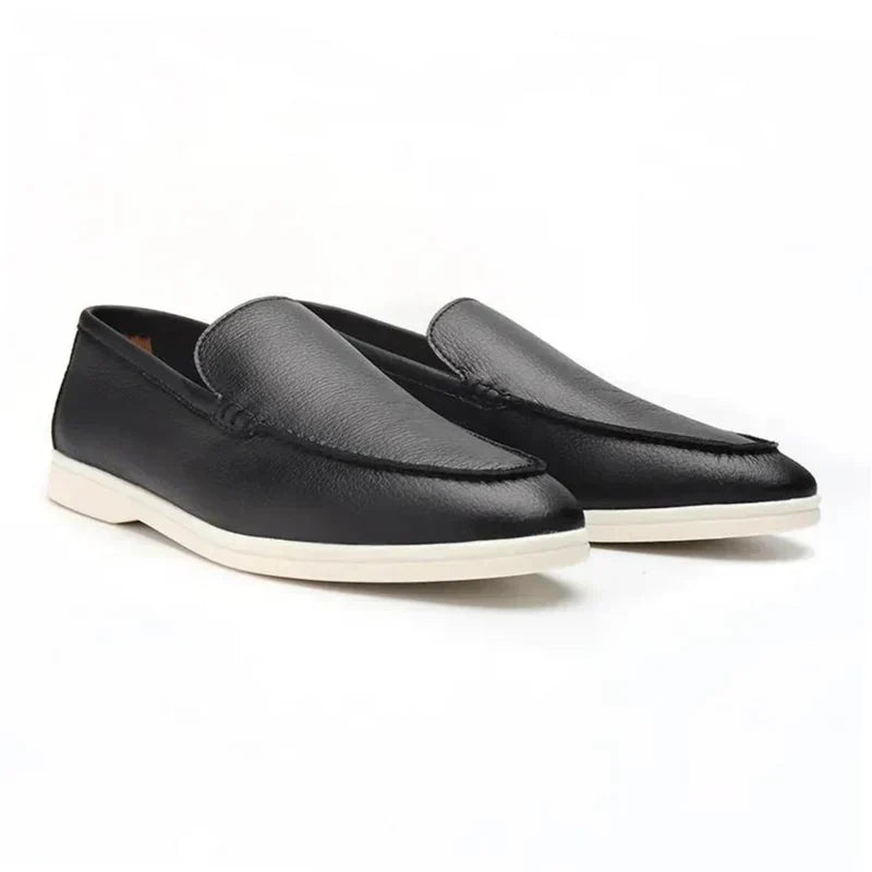 Laurent™ | Cowhide Leather Loafers