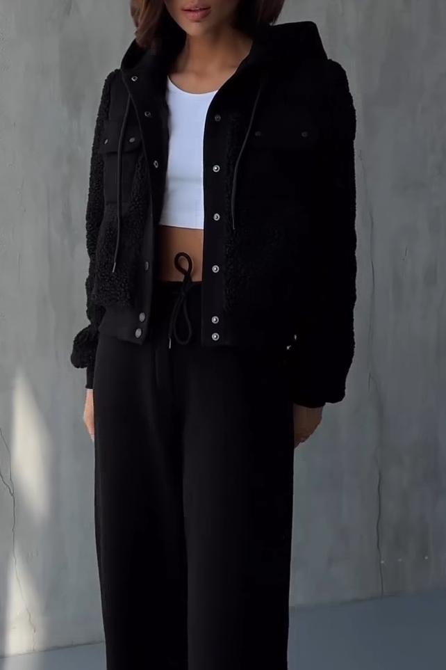 Lisette™ Two-Piece Set in Lambswool Sweatshirt Fleece