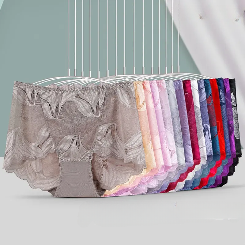 Breathable women's mid-rise underwear (5 Pieces!)