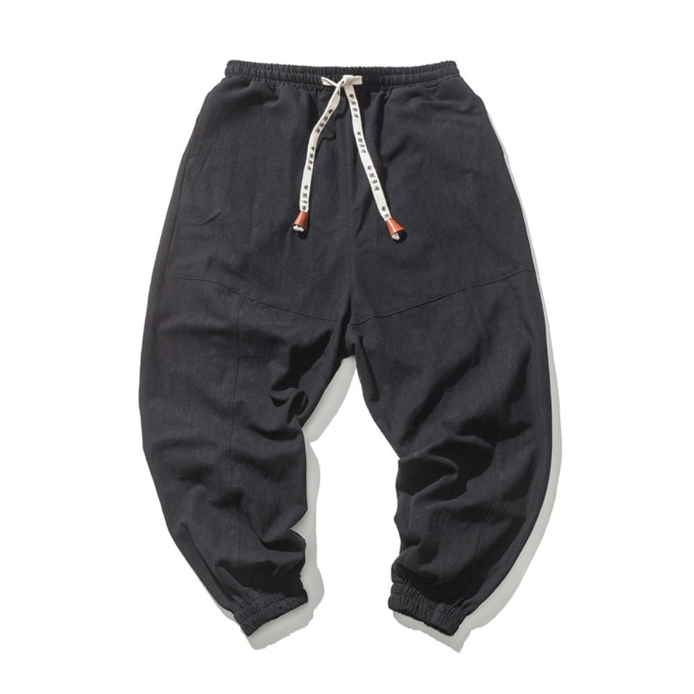 Shao - Comfort harem pants in cotton