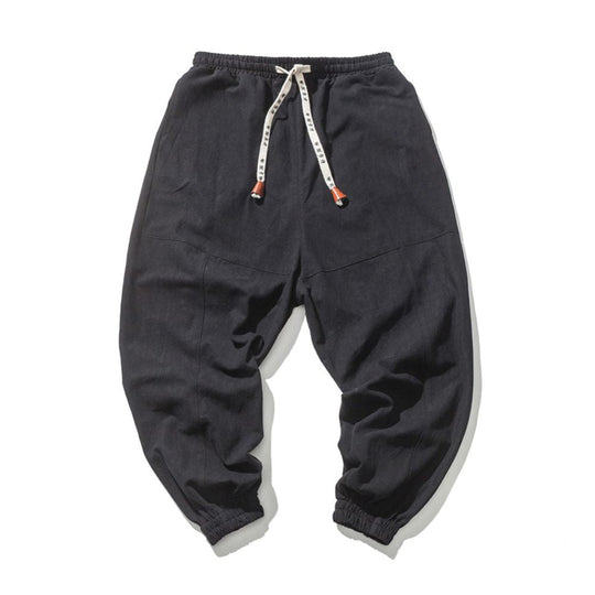 Shao - Comfort harem pants in cotton