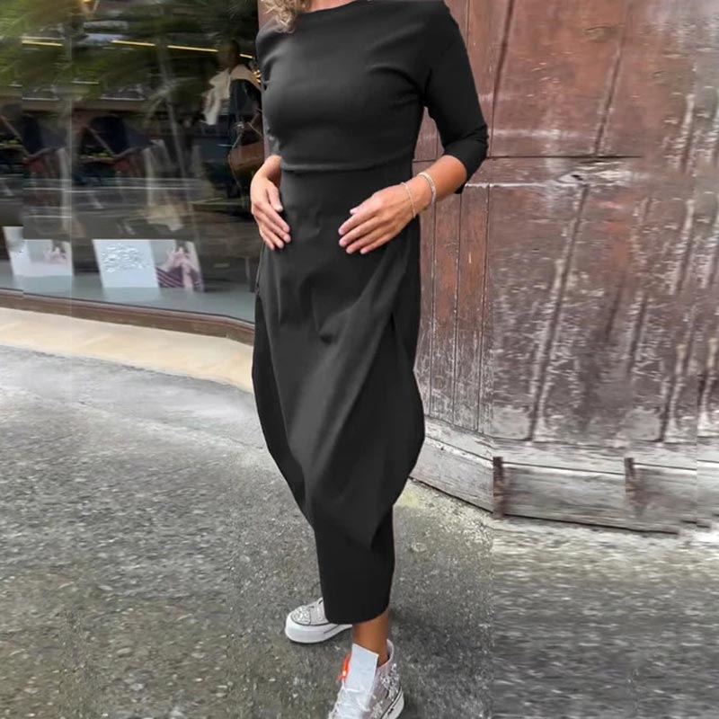 Jess™ Simple dress with pockets