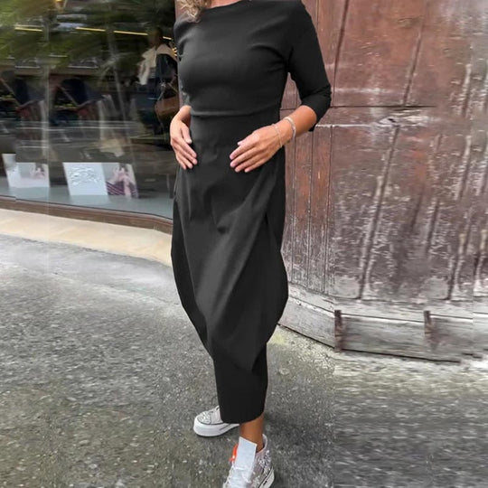 Jess™ Simple dress with pockets