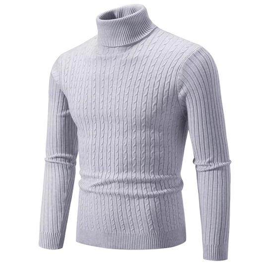 Lorett™ Knitted sweater with turtleneck