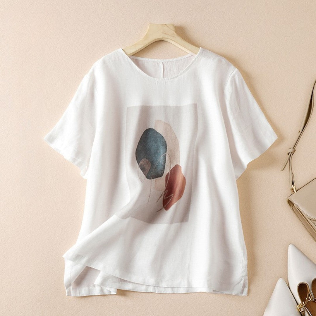 Laurienne™ |Printed T-shirt