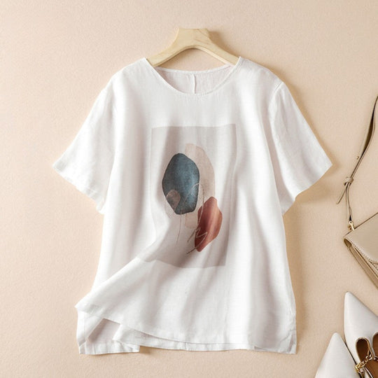 Laurienne™ |Printed T-shirt