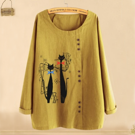 Siamese Cats Summer Blouse