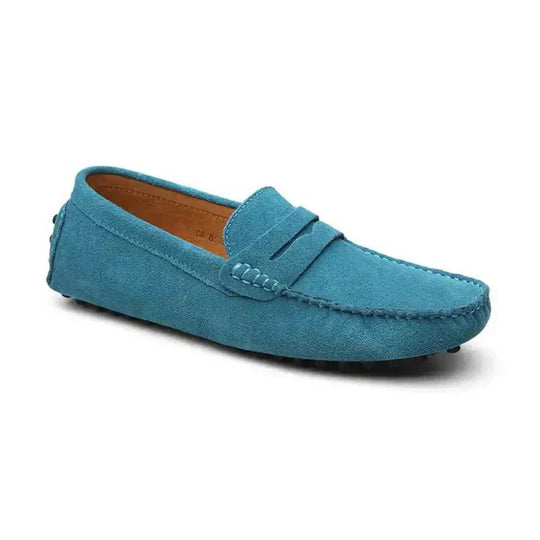 Laurent™ | Driver suede loafers