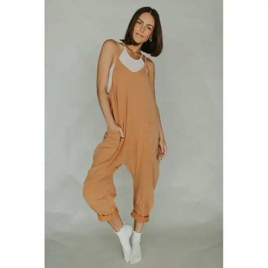 Women's Casual Wide Leg Comfy Jumpsuit