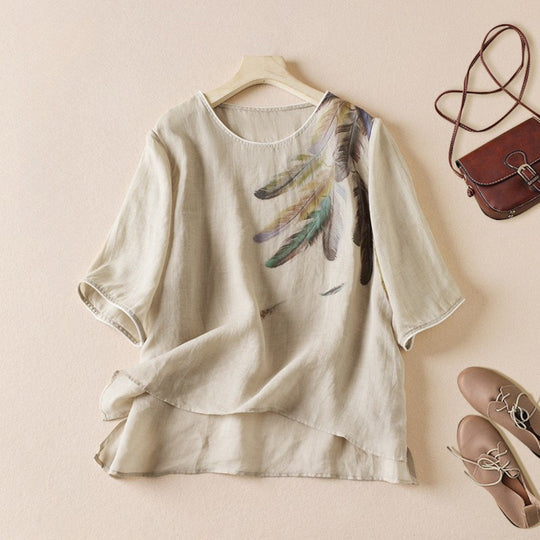 Laurienne™ | Printed T-shirt