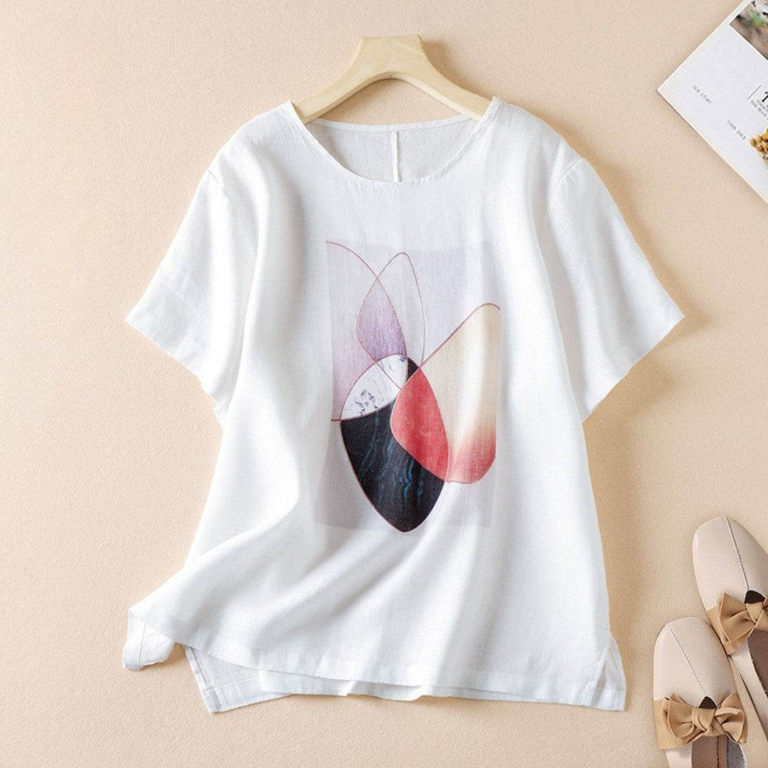 Laurienne™ |Printed T-shirt