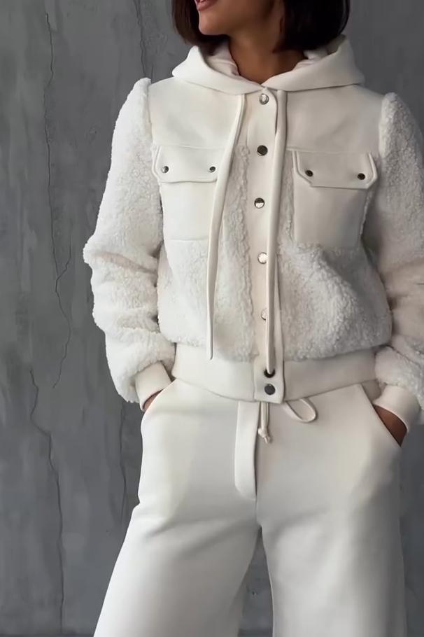 Lisette™ Two-Piece Set in Lambswool Sweatshirt Fleece