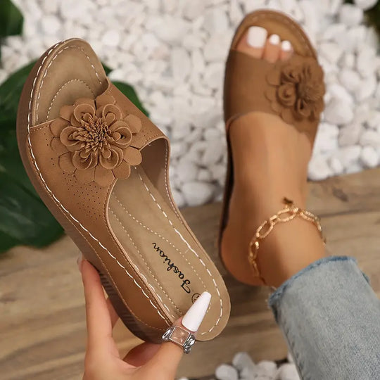 Nikita™ Women's Floral Wedge Sandals