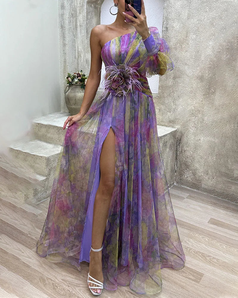 Isabelle™ Festive Off-shoulder Dress