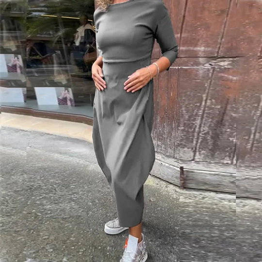 Jess™ Simple dress with pockets
