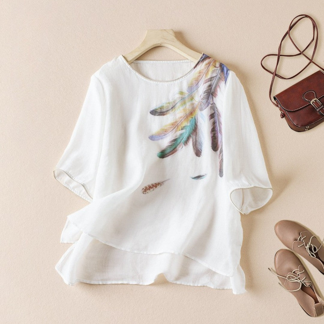 Laurienne™ | Printed T-shirt