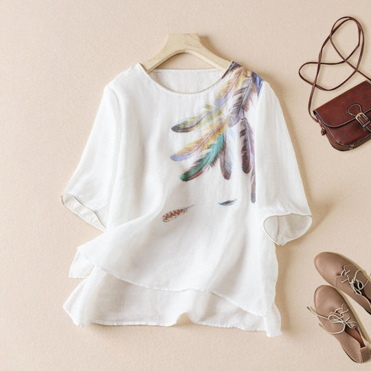 Laurienne™ | Printed T-shirt