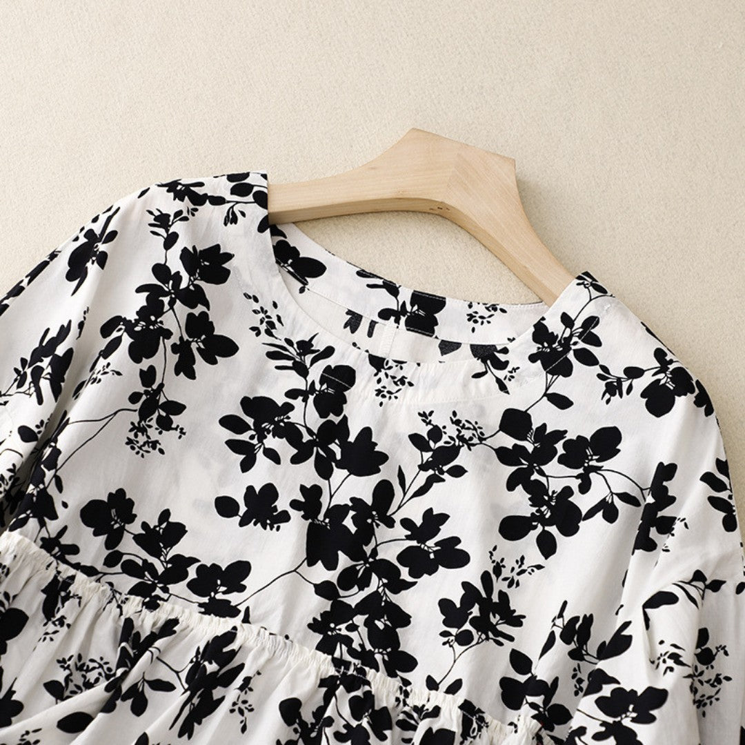 Laurienne™ | Floral Print Tunic
