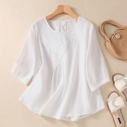 Laurienne™ | Embroidered tunic