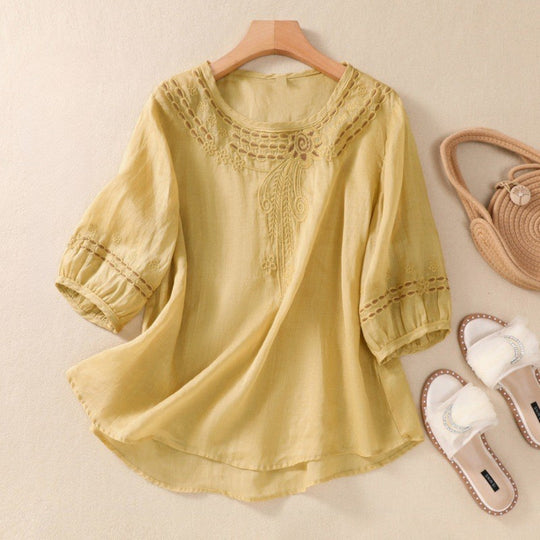 Laurienne™ | Embroidered tunic
