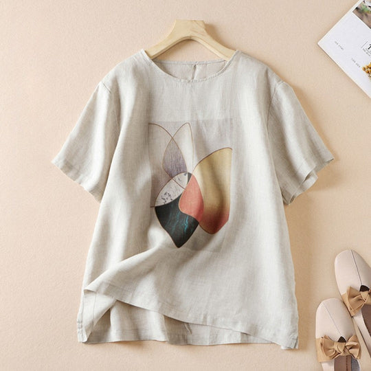 Laurienne™ |Printed T-shirt