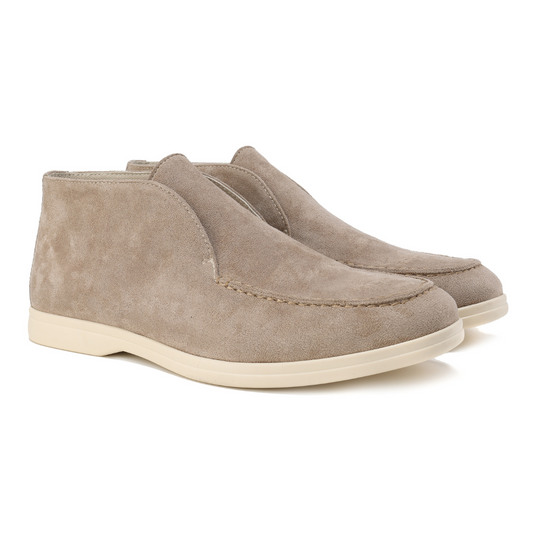 Laurent™ | Suede high top loafers