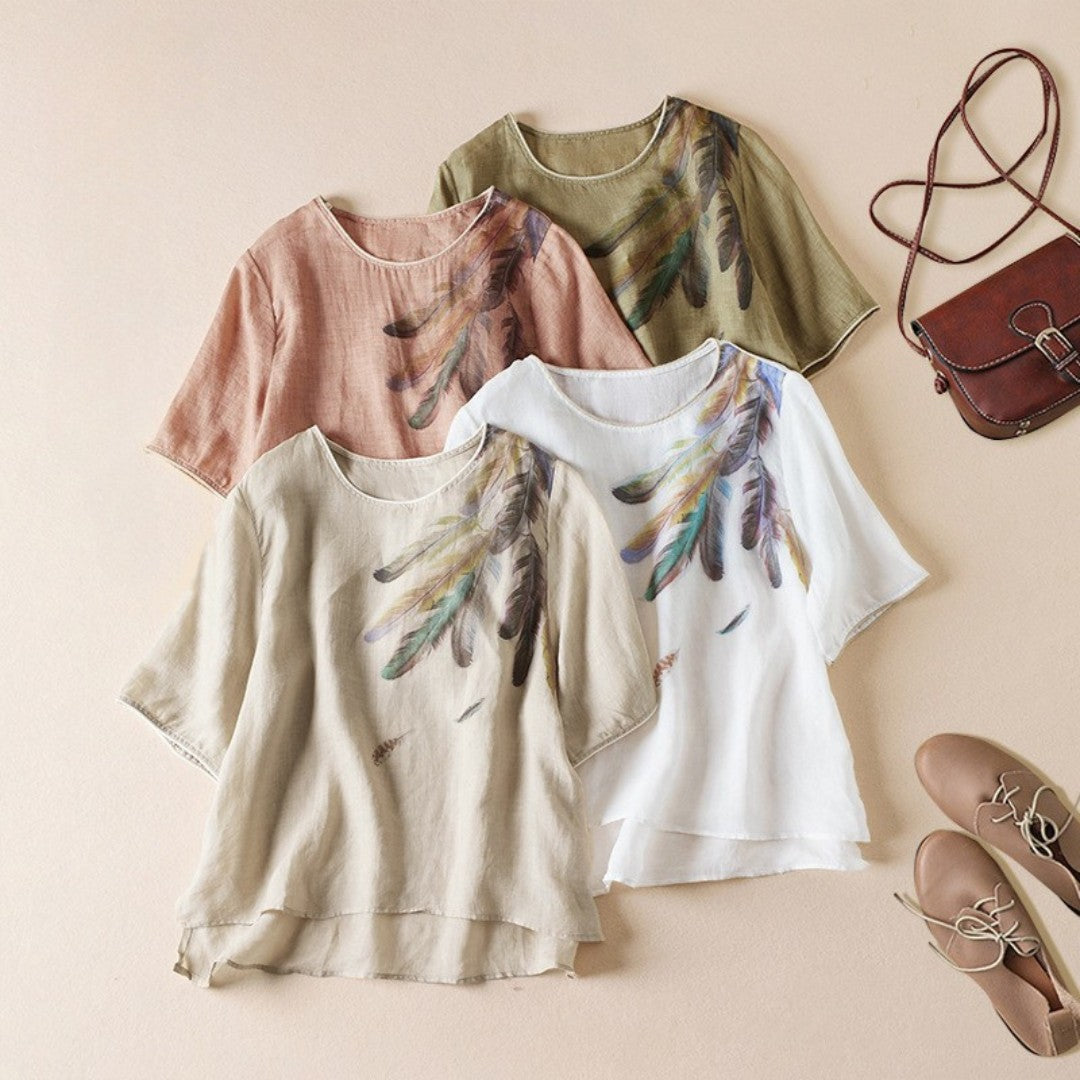 Laurienne™ | Printed T-shirt
