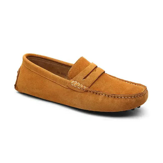 Laurent™ | Driver suede loafers