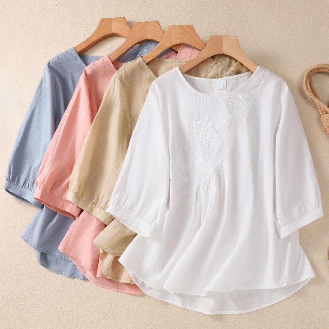Laurienne™ | Embroidered tunic