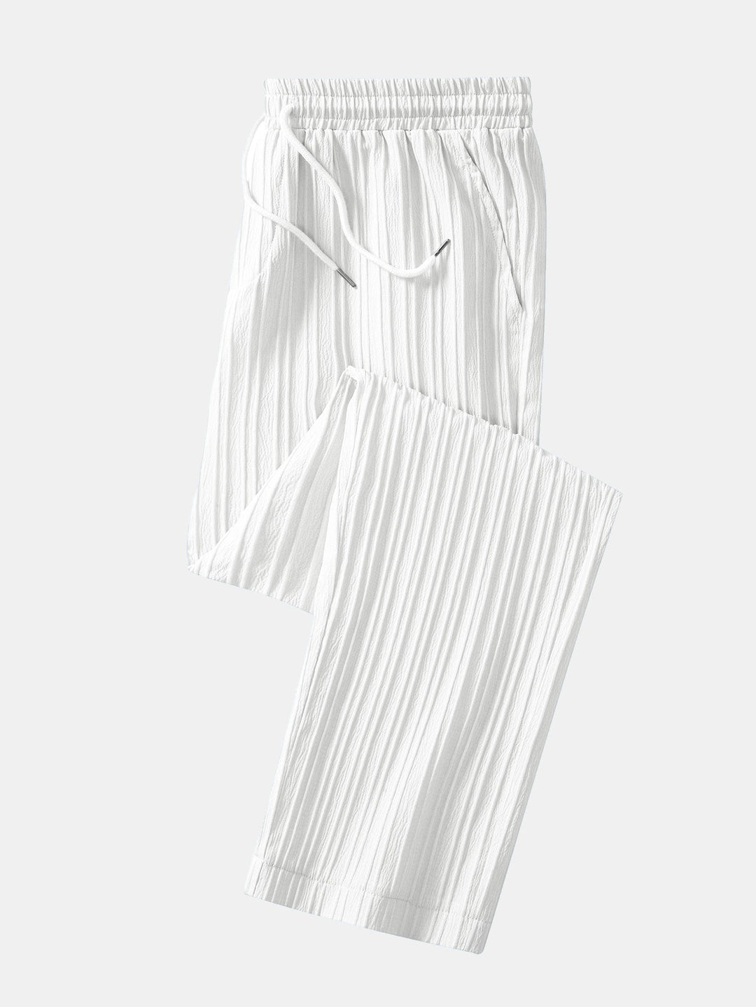 Drawstring Textured Pair of trousers