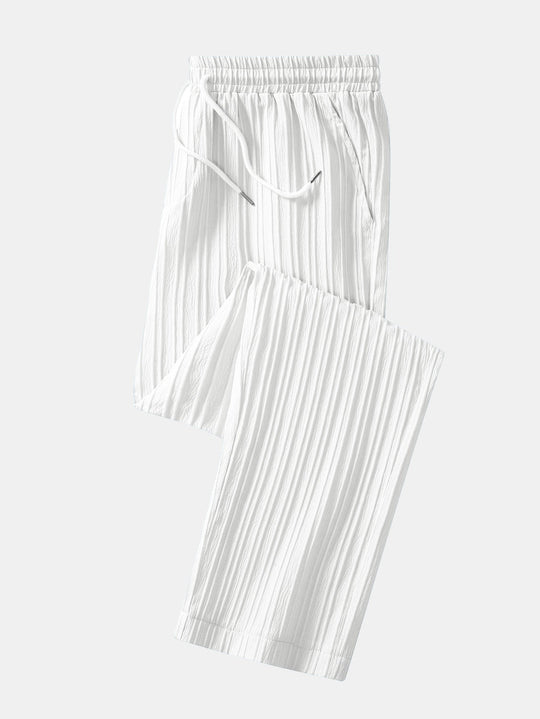 Drawstring Textured Pair of trousers