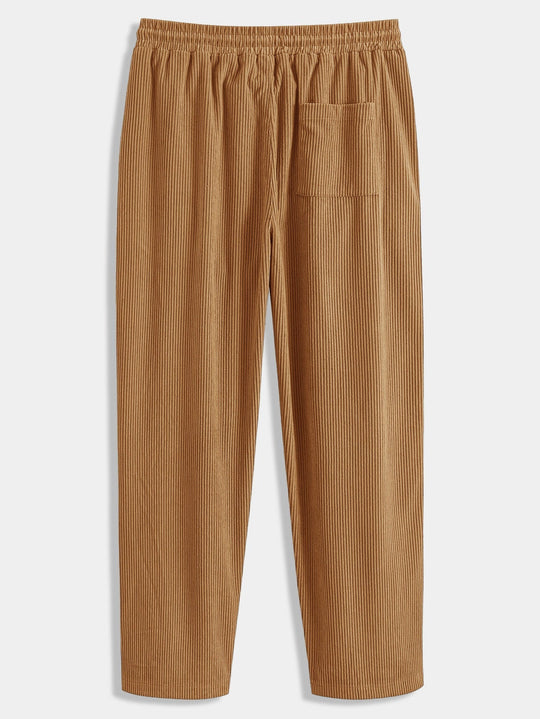 Laurent™ - Corduroy shirt and cargo jogger set