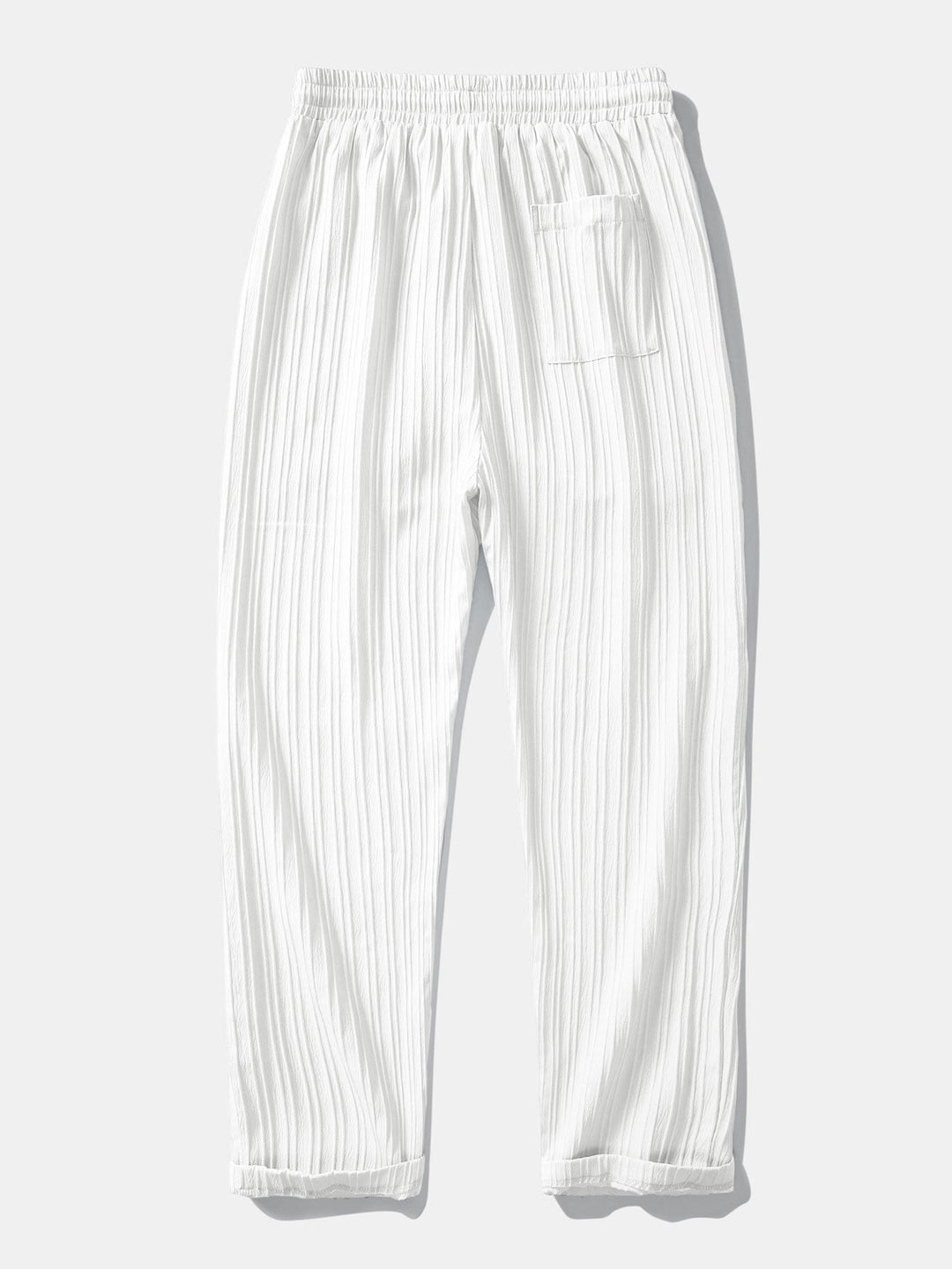 Drawstring Textured Pair of trousers