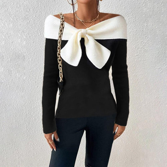 Arish™ Elegant V-neck Sweater