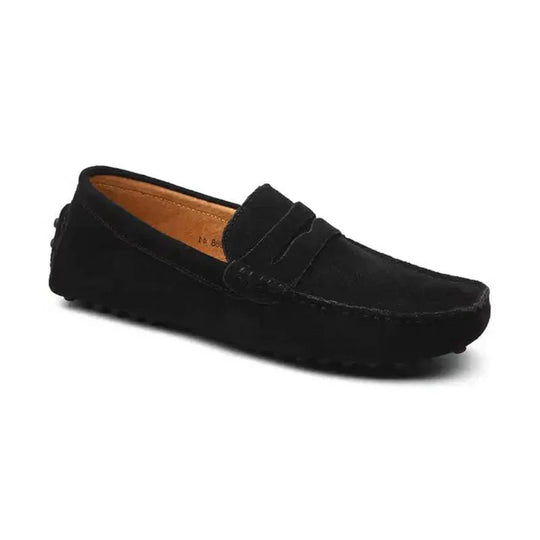 Laurent™ | Driver suede loafers