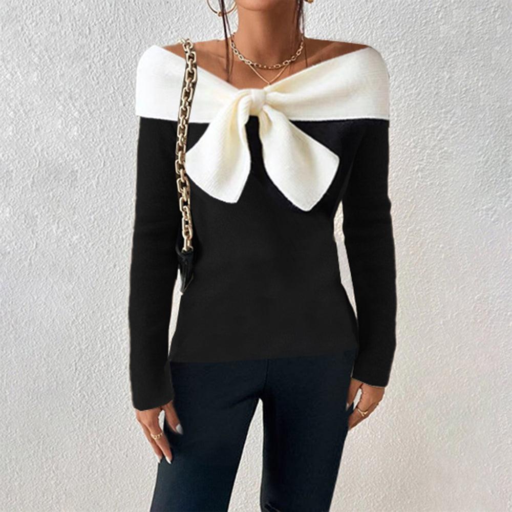 Arish™ Elegant V-neck Sweater