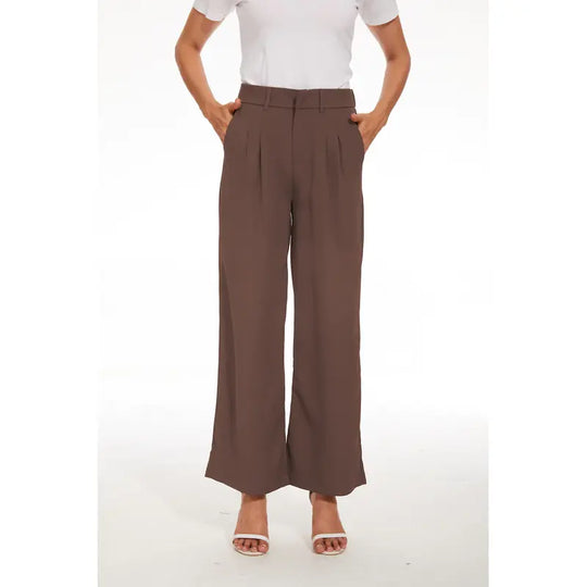 The Effortless Tailored Wide Leg Pants