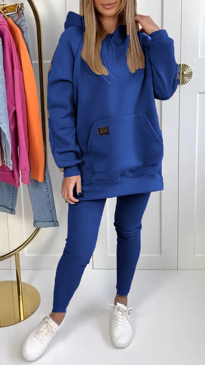 Luna™ Lounge Set - Hooded Slit Casual Suit