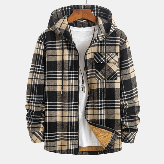 Laurent™ - Patchwork corduroy shirt