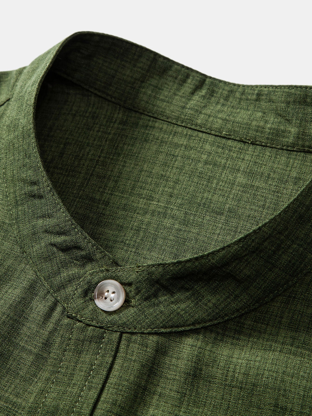 Short sleeve Slight brownd collar shirt