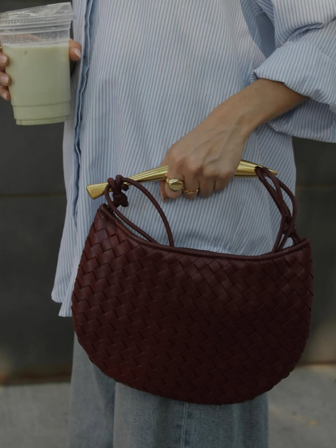 Alexandra Woven Bag