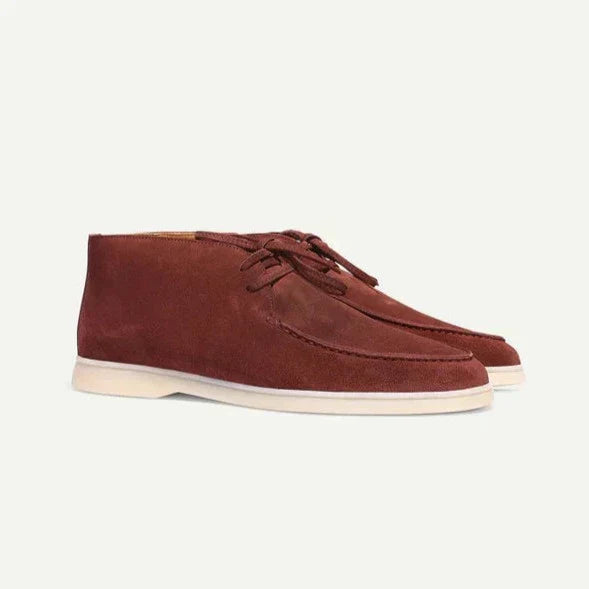 Laurent™ | Suede Lace-Up Shoes