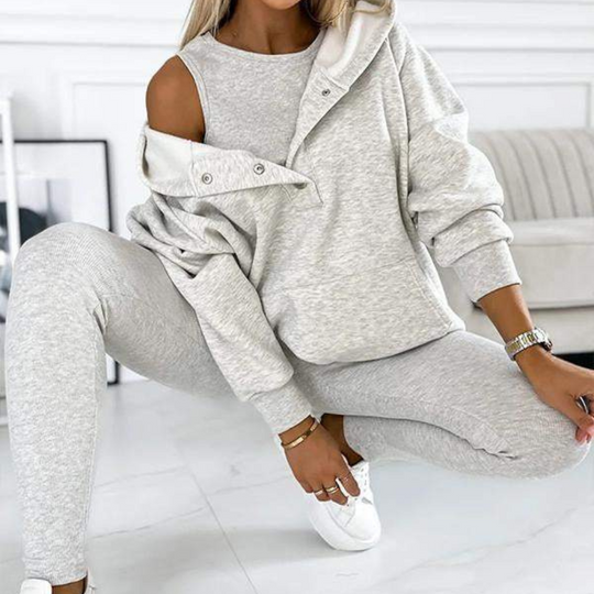 Casual Comfort Sweatshirt Suit