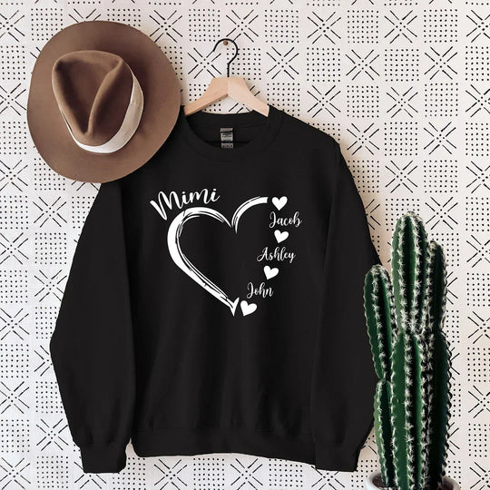 Comfy Custom Mama Sweatshirt Hoodie And Tee