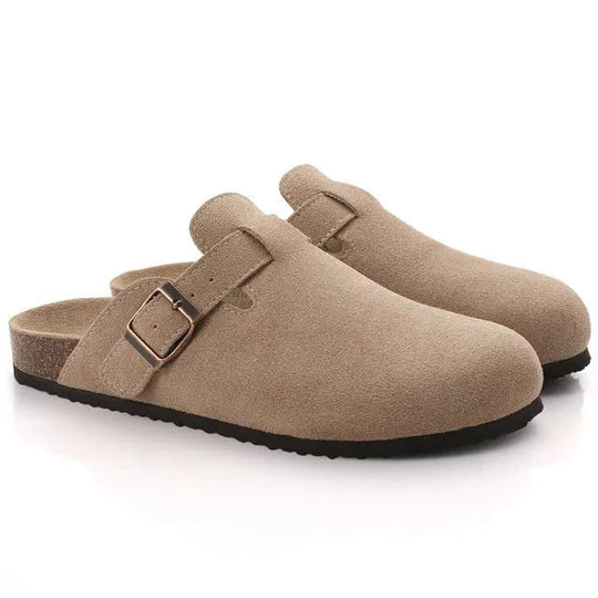 Laurent™ | Suede Clogs