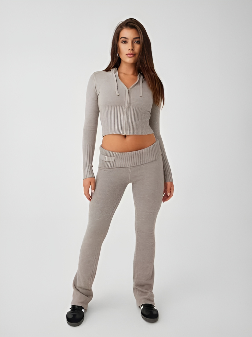 Elegant Cloud Knit Lounge Set