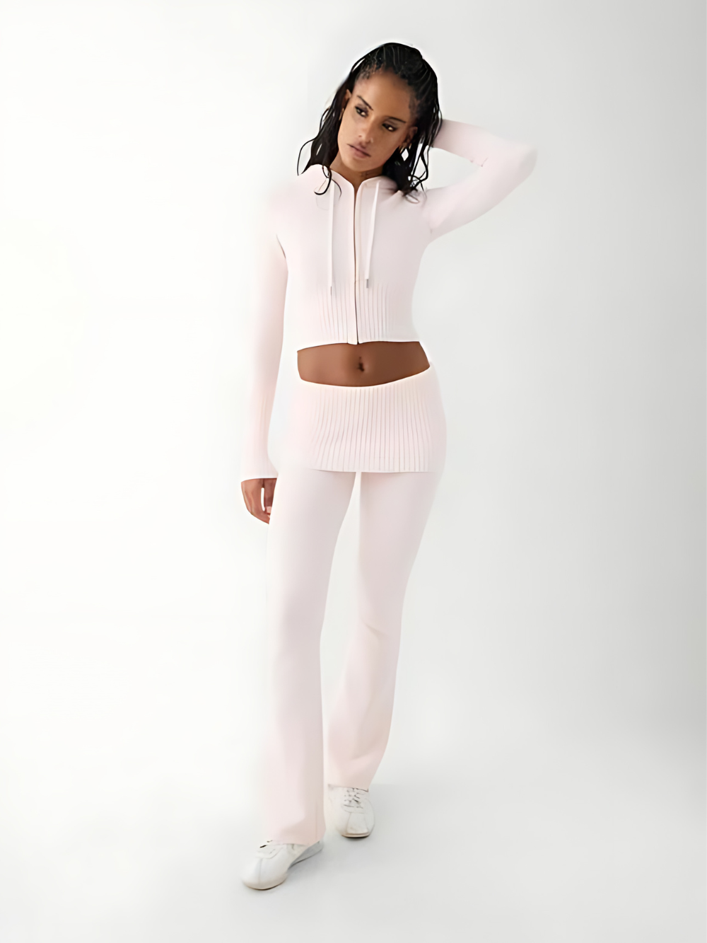 Elegant Cloud Knit Lounge Set