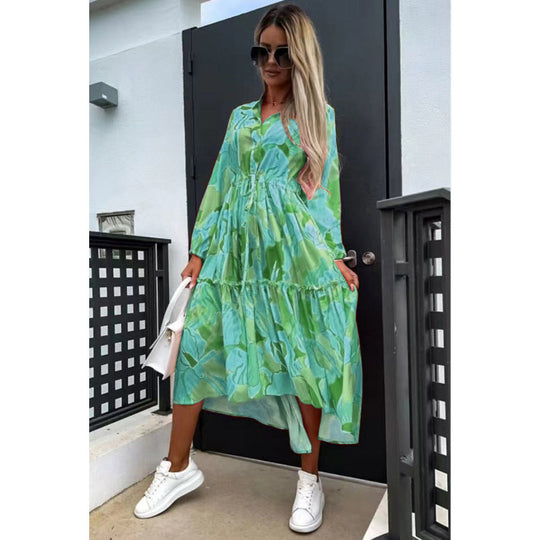 Chloé™ Floral Print Midi Dress